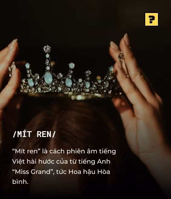 'Mit ren' la gi ma ai cung ho lon