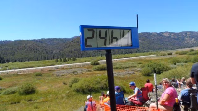 Vận tốc khủng khiếp 246,4 dặm/h (khoảng 396,5 km/h).