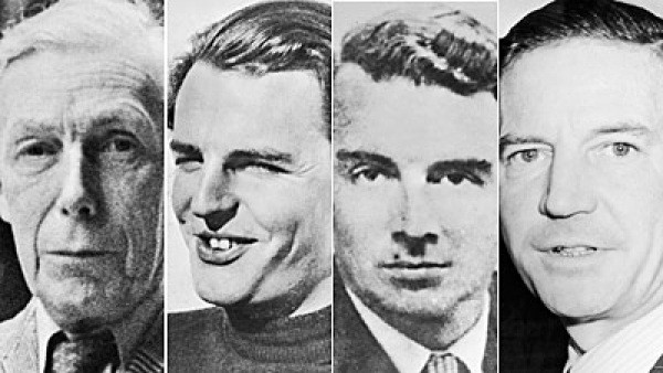Các thành viên thuộc nhóm này gồm bốn người: Donald Maclean (1913 – 1983), Guy Burgess (1911 – 1963), Harold ‘Kim’ Philby (1912 – 1988) và Anthony Blunt (1907 – 1983).