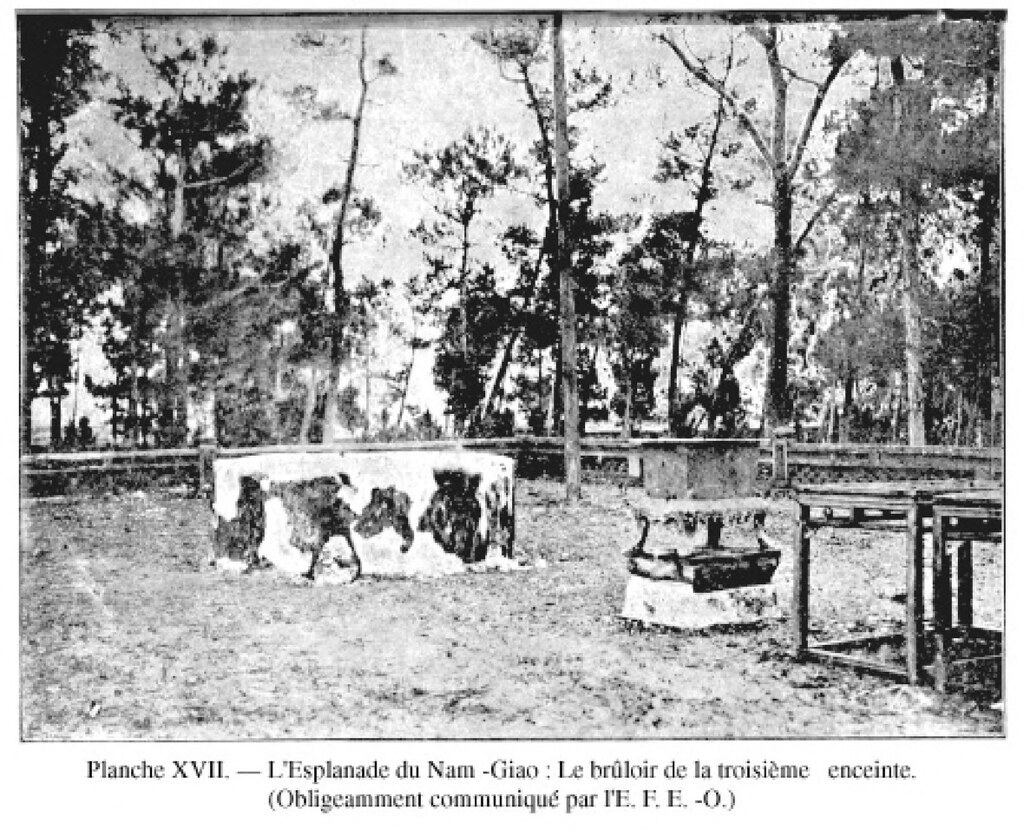 Khu vực hóa vàng các đồ vàng mã.