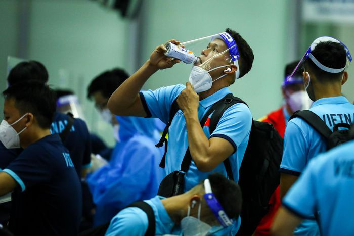 Đến được vòng loại này, tuyển Việt Nam đã đứng nhì bảng G vòng loại thứ hai World Cup. Đội tuyển xếp sau UAE và giành vé đi tiếp với tư cách một trong những đội nhì bảng có thành tích tốt.