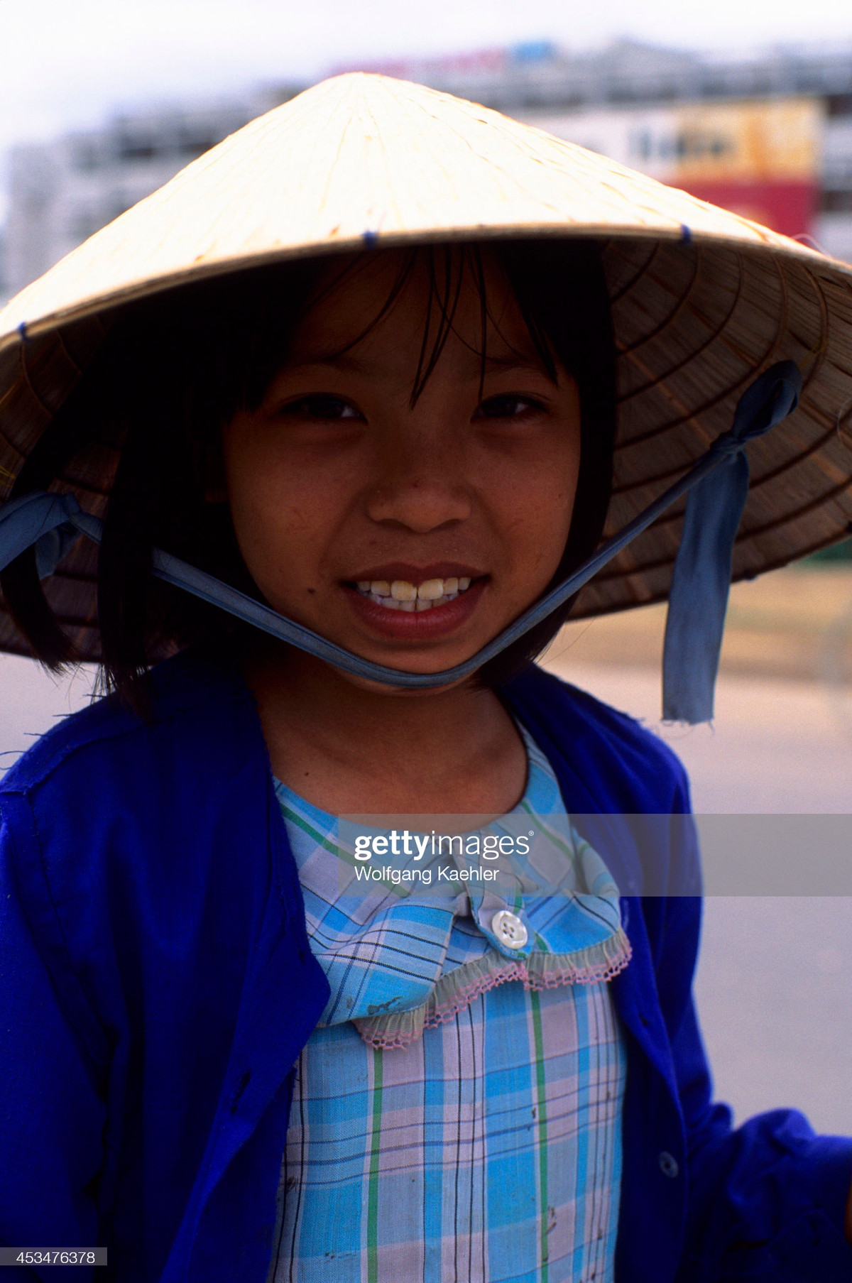 Chân dung một cô gái địa phương.