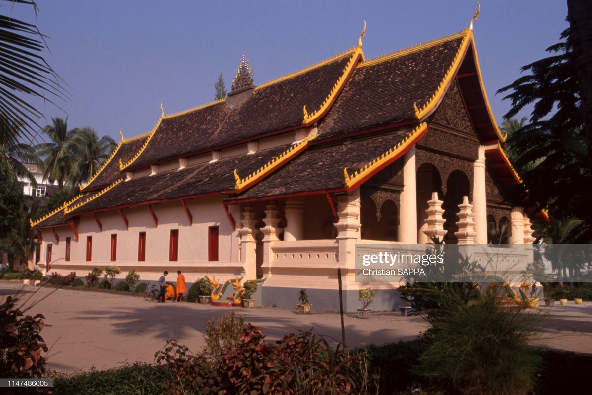 Chùa Wat Ong Teu Mahawihan ở Vientiane.