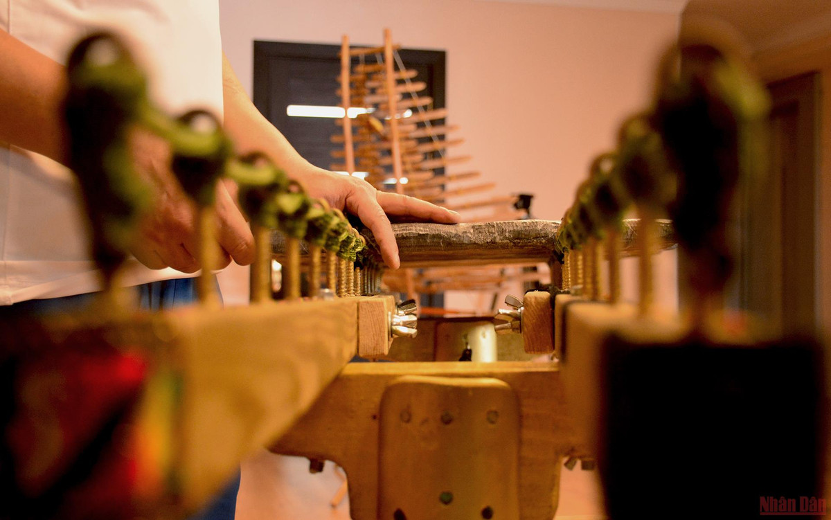 Đây là một loại nhạc cụ dân tộc độc đáo mang tên đàn đá.