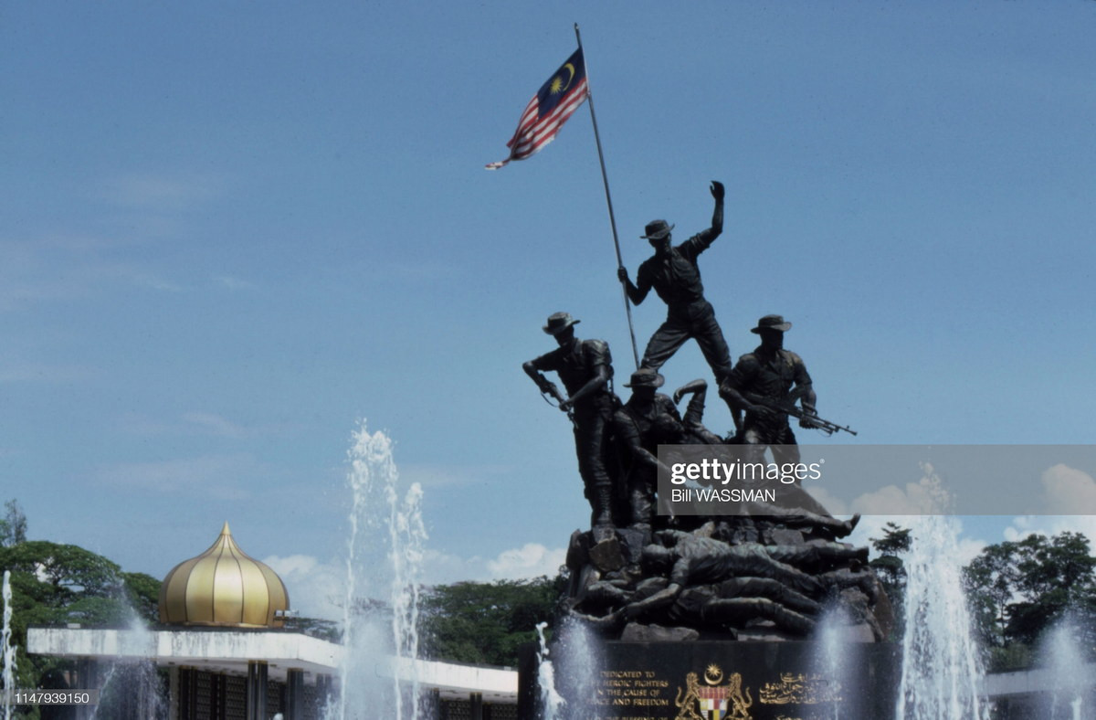 Đài tưởng niệm Quốc gia ở thủ đô Kuala Lumpur.