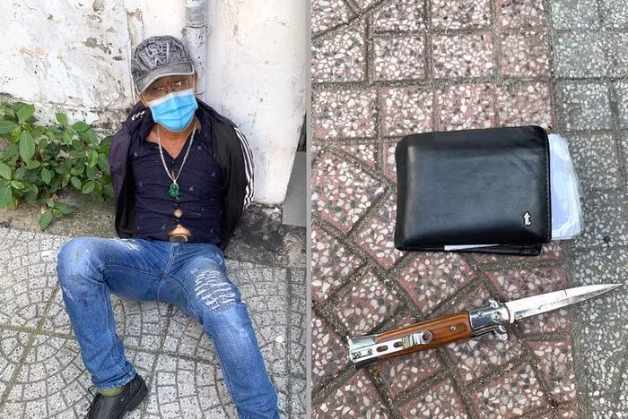 CSGT rut sung khong che ke cam dao dam 2 phu nu o quan 1-Hinh-2