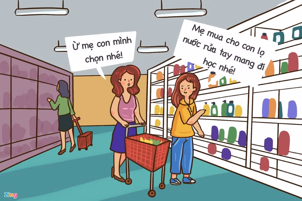  Dung dịch sát khuẩn tay: Trở lại trường đồng nghĩa việc trẻ sẽ sinh hoạt, tương tác gần trong môi trường công cộng nhiều nguy cơ. Tâm trạng hồ hởi, vui vẻ khi được trở lại trường đôi khi khiến con lơ là việc thực hiện biện pháp giữ vệ sinh, trong đó có rửa tay. Tuy nhiên, theo WHO, việc rửa tay thường xuyên với xà phòng hay dung dịch sát khuẩn có thể giảm 44% khả năng lây truyền các bệnh hô hấp. Bởi vậy, cha mẹ nên tập cho con thói quen rửa tay mỗi ngày, đồng thời trang bị nước rửa tay khô để trong balo.