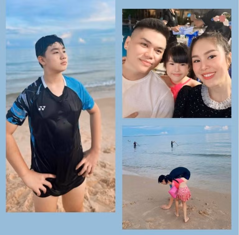 Le Phuong khoe anh con trai, he lo moi quan he voi chong thu 2