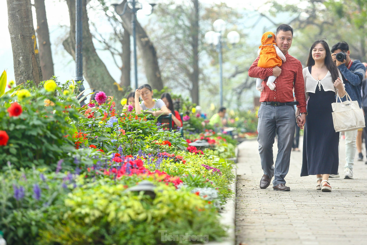 Ho Hoan Kiem ruc ro sac hoa xuan-Hinh-6