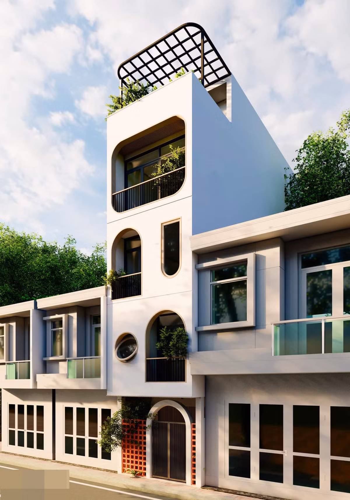 Nha ong tuy 2 ma 1 o Ha Noi, cua so mo phong tau ngam-Hinh-3