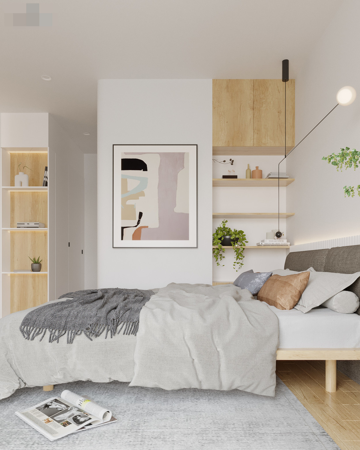 Mặc dù được thiết kế đơn giản nhưng vẫn đủ để mọi người cảm thấy yêu thích vì sự sắp xếp khéo léo, thông minh.