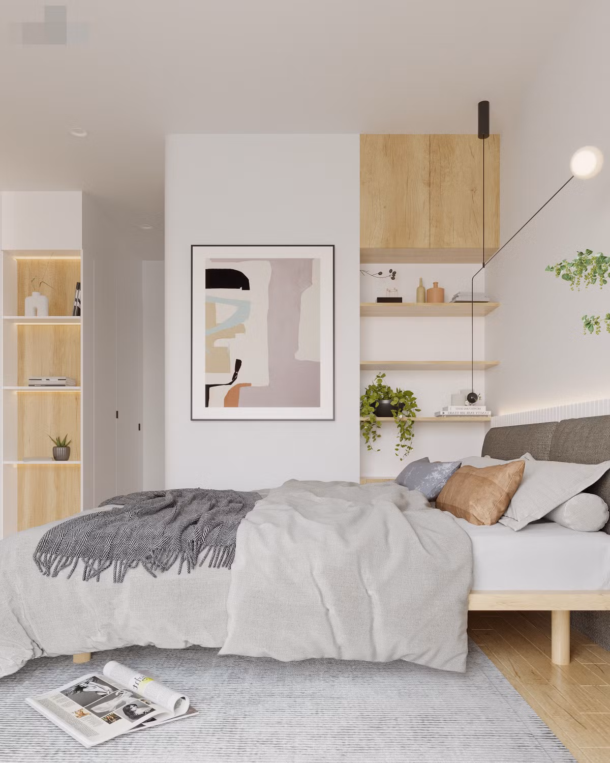 Mặc dù được thiết kế đơn giản nhưng vẫn đủ để mọi người cảm thấy yêu thích vì sự sắp xếp khéo léo, thông minh.