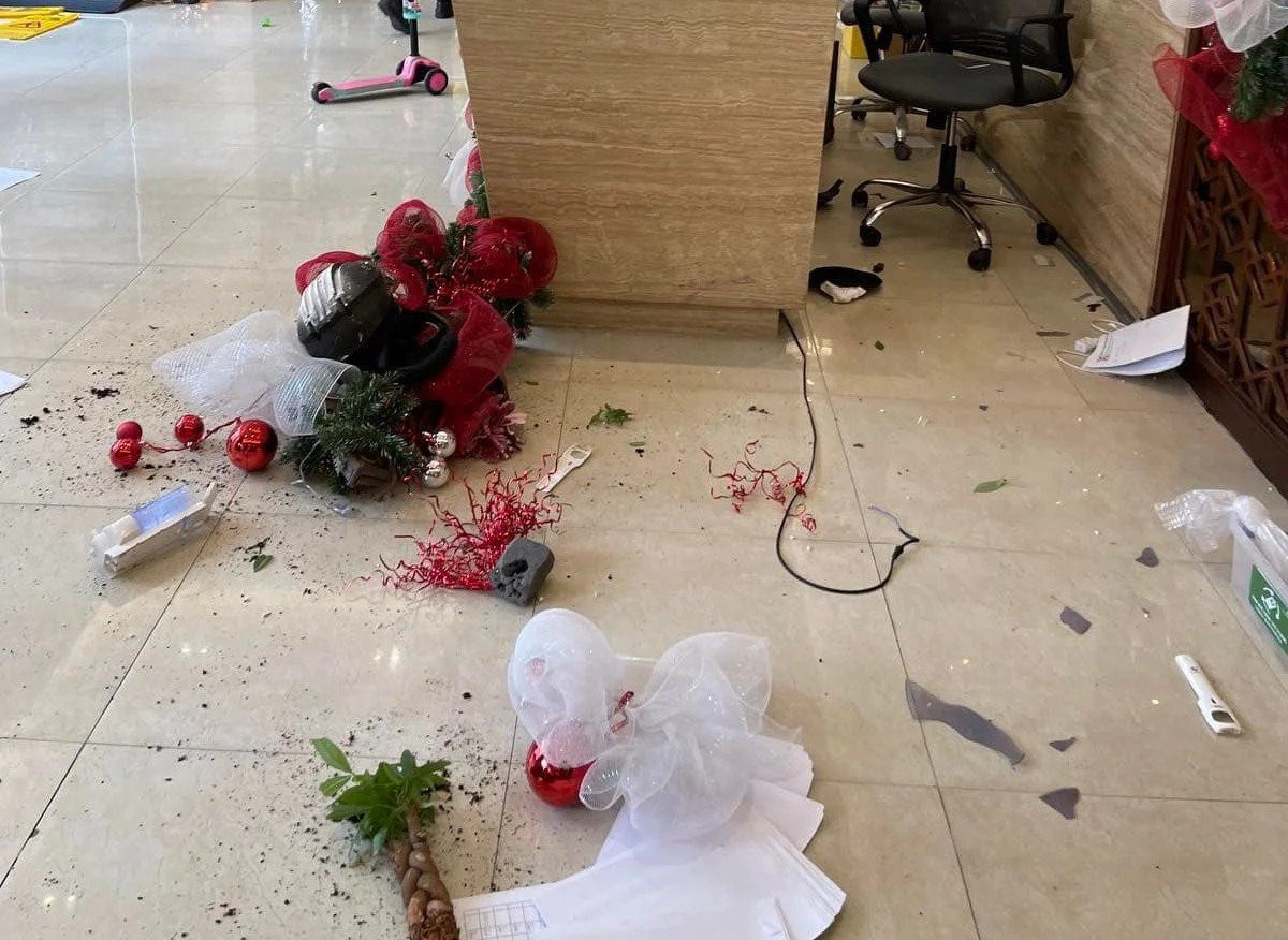 Cu dan nuoc ngoai danh nguoi, dap pha do dac o Vinhomes Central Park