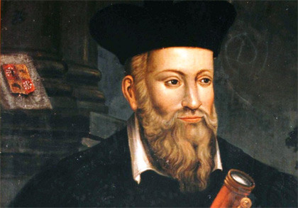 Nhà tiên tri Nostradamus.