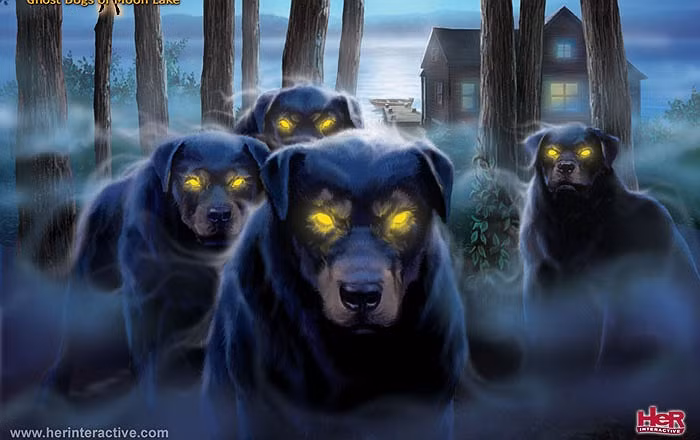 Lịch sử chép rằng, vào ngày 4/8/1577, trong lúc giáo dân vùng Suffolk đang tụ tập tai nhà thờ, thì cơn dông ập đến. Bầu trời đen kịt. Từ giữa cơn bão, một con chó màu đen, bộ dạng quái dị xuất hiện.