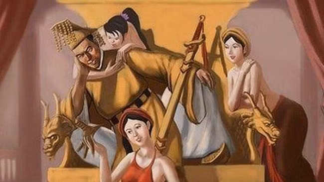 Vi vua nha Tran nao thich danh bac, lap ca soi bac trong cung?