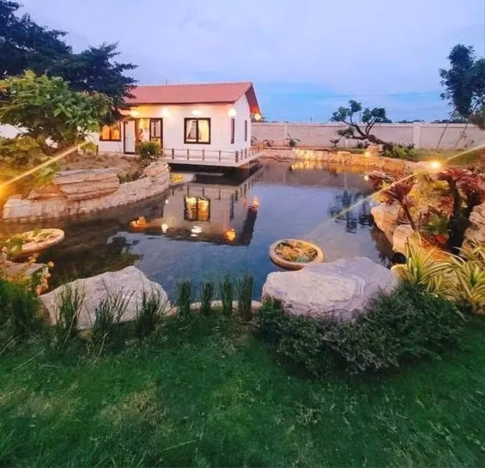 Truong Giang gian di cat toc cho con gai trong biet thu 70 ty-Hinh-3