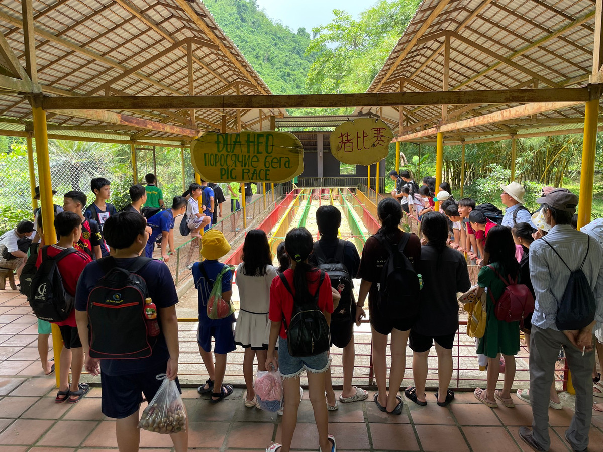  Thác Yang bay theo tiếng của đồng bào dân tộc Raglai có nghĩa là "Thác trời" - tên gọi bắt nguồn từ một câu chuyện huyền thoại. Đến với Công viên du lịch Yang Bay, du khách còn được tham quan mộc thần, cá bú bình, câu cá sấu, tham quan vườn hoa, vườn thú, cưỡi đà điểu, xem ca nhạc dân tộc Raglai.