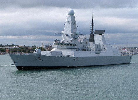 HMS Daring niềm tự hào của Hải quân Anh.