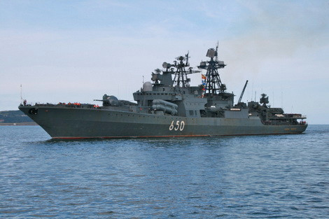 Tàu đô đốc Chabanenko lớp Udaloy II của Nga.