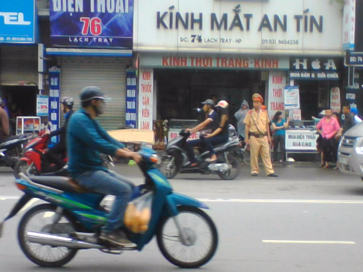 Hiện trường nơi xảy ra vụ việc.