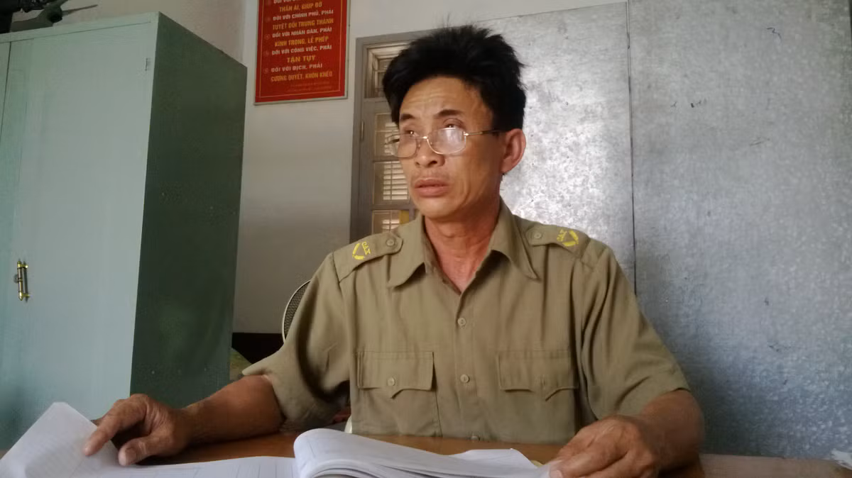 Phó CA xã Tân Hưng, ông Phạm Văn Hiểu.