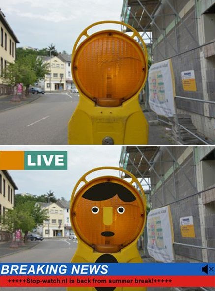 Nữ nghệ sĩ người Hà Lan xây dựng hẳn một dự án riêng cho trò vui này.