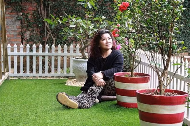 Nha vuon 1.000m2 cua NSND Thanh Hoa du hoa trai, 1 loai dac biet