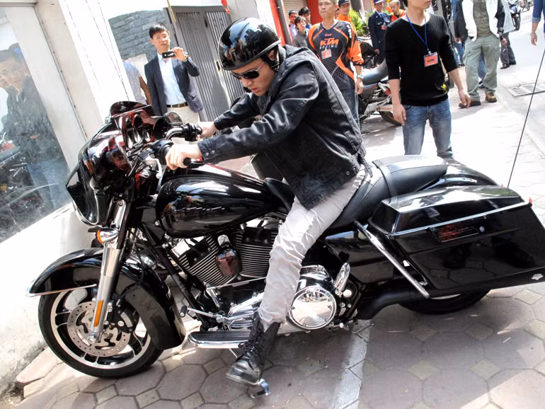 Harley Davidson, một trong những niềm tự hào của CLB mô tô Hà Nội