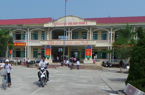 Trường tiểu học Duy Nhất 2, xã Duy Nhất, huyện Vũ Thư, Thái Bình.