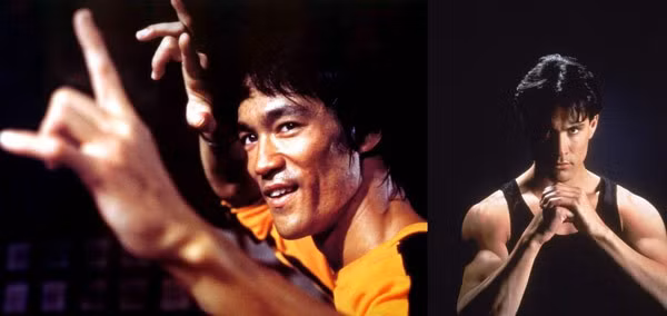 Lý Quốc Hào kiên quyết không học tiếng Hoa, khi người ta gọi tên “Lý Quốc Hào”, anh liền sẵn giọng: “Hãy gọi tôi là Brandon Lee”. Một lần khác trong buổi họp báo, khi có người hỏi ảnh hưởng của Lý Tiểu Long như thế nào, Lý Quốc Hào lập tức đứng dậy, bỏ ra ngoài… Nhờ thành công của bộ phim Long tại giang hồ, Lý Quốc Hào có thêm nhiều cơ hội trên đất Mỹ, năm 1991 được Hãng 20th Century Fox ký liền 3 phim. So với cha, con đường diễn xuất của Lý Quốc Hào may mắn hơn vì ngoài 30 tuổi Lý Tiểu Long vẫn phải loay hoay với những vai nhỏ trên màn ảnh Hollywood thì anh đã lên vai chính khi tuổi đời mới 26. Ảnh: Lý Quốc Hào may mắn hơn cha khi đóng vai chính từ năm 26 tuổi.