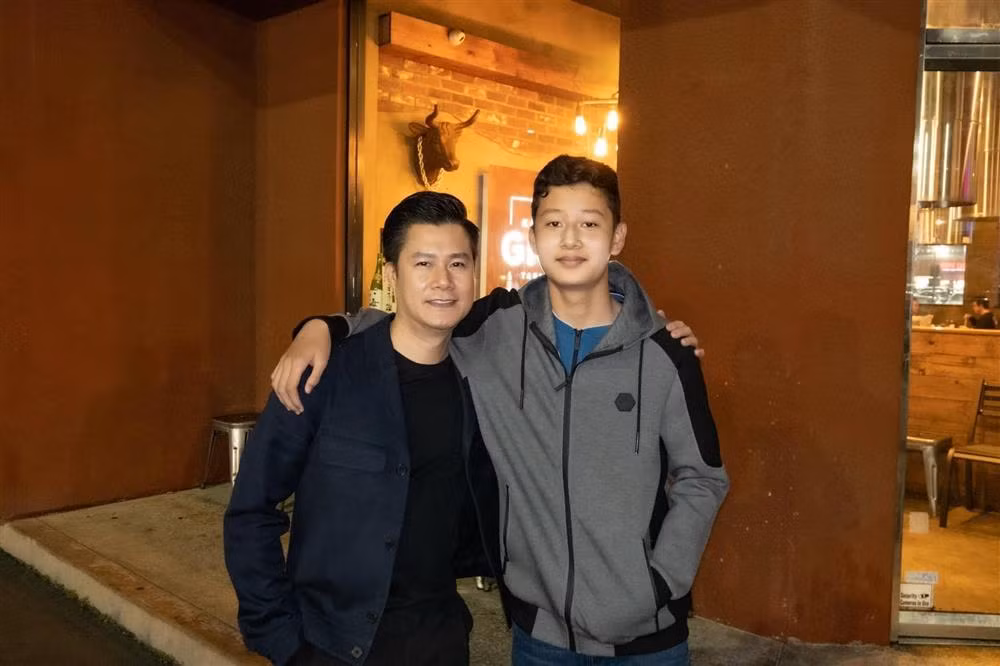 Con trai cua Jennifer Pham - Quang Dung banh bao, cao 1m90-Hinh-5