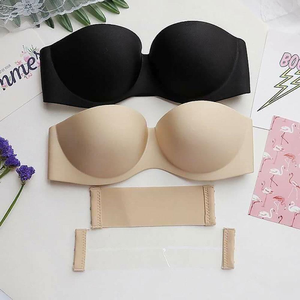 ếu bắt buộc phải chọn áo yếm rộng rãi, hãy chọn thiết kế kín đáo nhất, chỉ để lộ phần vai và đường khoét hai bên không quá sâu. Lúc này, chị em chỉ cần chọn loại áo ngực không dây với phần quai sau lưng trong suốt.