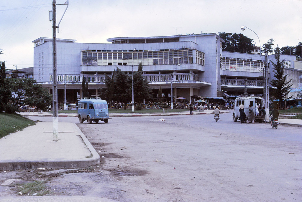 Chợ Đà Lạt năm 1970.