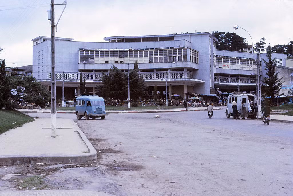 Chợ Đà Lạt năm 1970.
