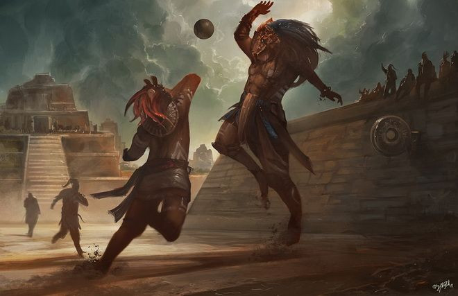 Rùng mình trò “bóng rổ” chết chóc của người Maya cổ đại - Hình 2 Rung minh tro “bong ro” chet choc cua nguoi Maya co dai-Hinh-2