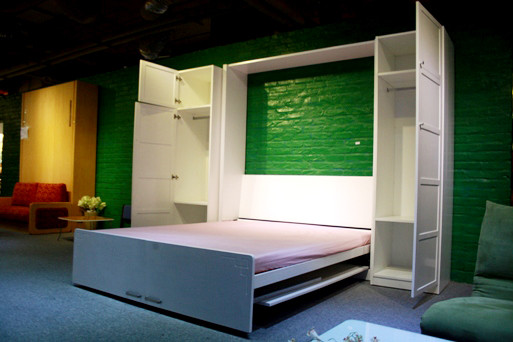 Nhưng có thể "hô biến" thành giường ngủ trong phút chốc