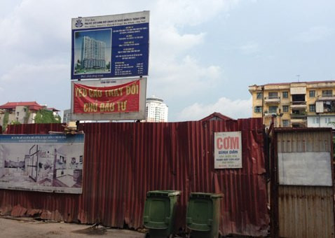 Dự án dậm chân tại chỗ suốt 5 năm nay.