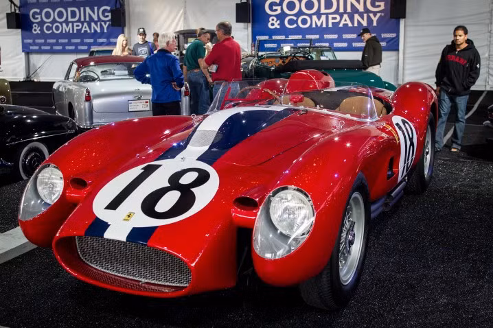 Ferrari Testa Rossa Prototype 1957 được bán với giá 16,39 triệu USD trong buổi bán đấu giá của Goodings &amp; Company năm 2011. Vào thời điểm đó, nó là chiếc xe được bán với giá đắt nhất trong buổi triển lãm.