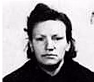 Cựu tù nhân Pháp đã khai tại phiên tòa xét xử nữ đồ tể khét tiếng trên rằng, Ruth đã dùng một chiếc xẻng sắc bén để cắt cổ tù nhân. Ả bị kết tội chọn và hành hình 5.000 phụ nữ và trẻ em. Với tội ác kinh hoàng đã gây ra, ả bị kết án tử hình và thi hành bằng phương pháp treo cổ.