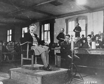 Năm 1943, ả bị bắt. Trong khi chồng bị kết tội tử hình thì ả đã thoát tội. Sau đó, giới chức Mỹ bắt giữ nữ đồ tể khét tiếng một thời và tống ả vào tù 4 năm. Sau khi được trả tự do, ả lại phải ra tòa xét xử lần hai vào năm 1951 với mức án tù chung thân. Năm 60 tuổi, ả tự tử trong nhà giam.