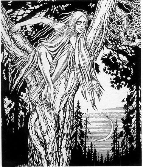 Theo truyền thuyết lưu truyền ở Đông Âu, Rusalki là linh hồn những phụ nữ tự sát. Ma nữ này được miêu tả có diện mạo xinh đẹp nên có khả năng quyến rũ mọi người đàn ông rồi giết họ bằng cách dẫn dụ xuống nước và dìm chết. Thậm chí, có truyền thuyết kể rằng, Rusalki sẽ giết bất cứ người nào nếu nạn nhân nghe thấy tiếng cười của nó.