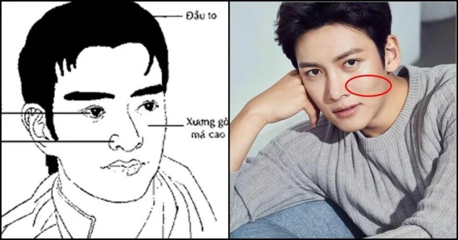  Xương gò má cao. Đàn ông có nét tướng xương gò má cao, mặt giống như hình tam giác ngược rất biết cách lợi dụng phụ nữ. 