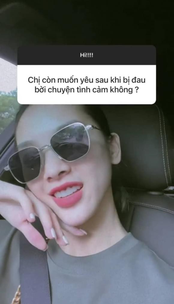 Quynh Luong bay to suy nghi ve tinh yeu sau khi 