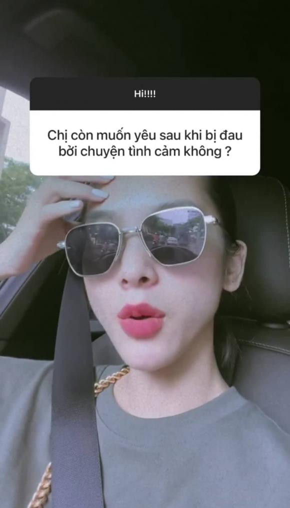 Quynh Luong bay to suy nghi ve tinh yeu sau khi 