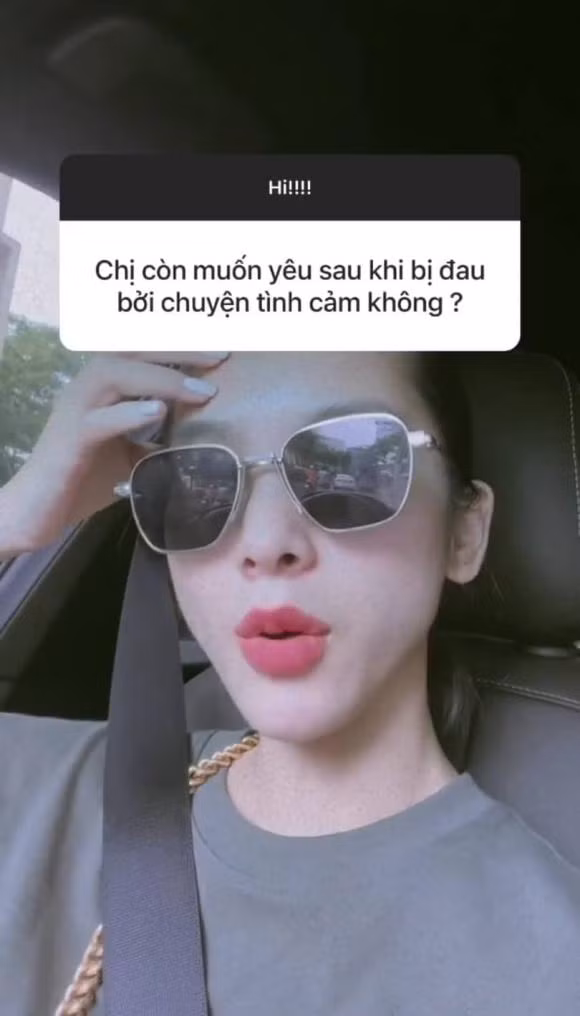 Quynh Luong bay to suy nghi ve tinh yeu sau khi 