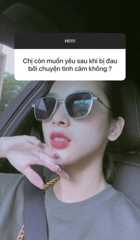 Quynh Luong bay to suy nghi ve tinh yeu sau khi 