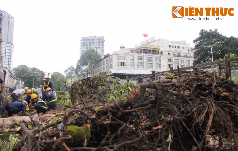 Tuy nhiên, cũng không ít người làm ăn kinh doanh, mua bán xung quanh "đất vàng" trên đường Lê Lợi, Nguyễn Huệ với tiền thuê mặt bằng hàng ngàn USD mỗi tháng lo lắng vì sợ ảnh hưởng đến việc làm ăn khi công trình thi công, dự kiến kéo dài đến tháng 3/2015.