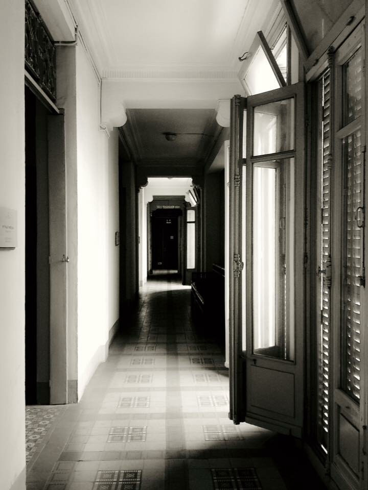 Nét thăng trầm của một dãy hành lang Bảo tàng. Ảnh: