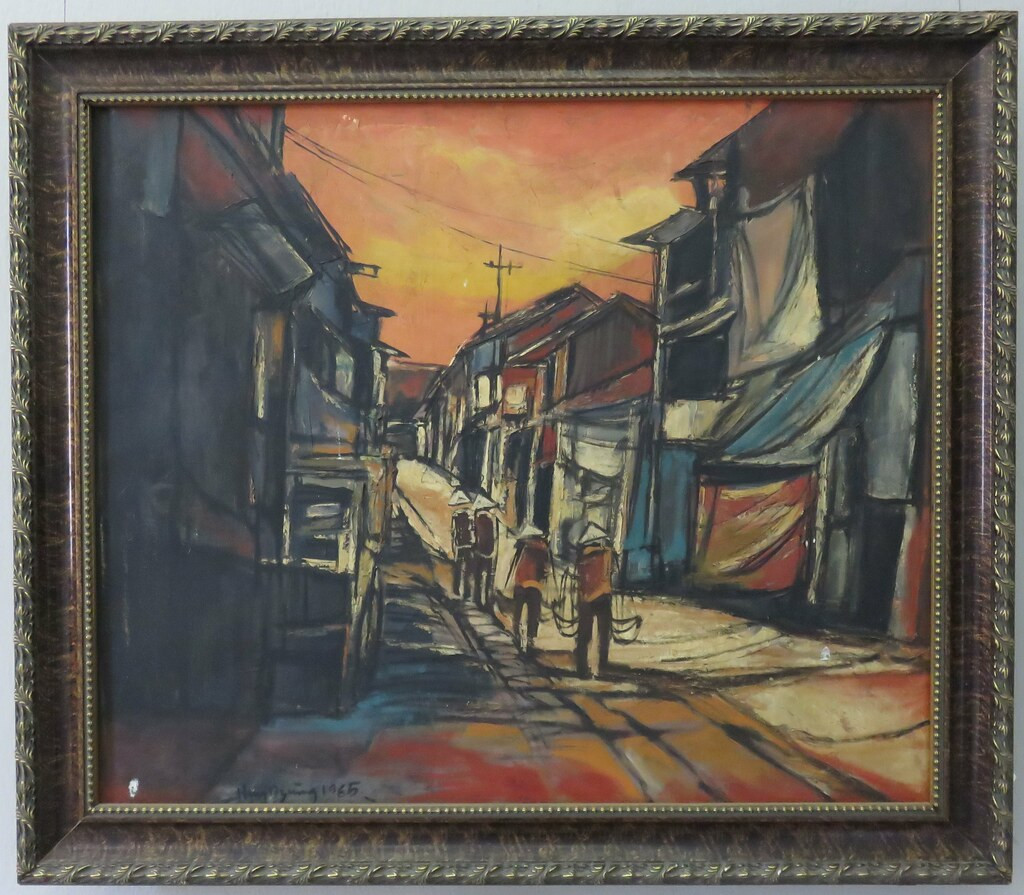 Một bức tranh trong Bảo tàng. Ảnh: Courthouselover / Flickr.